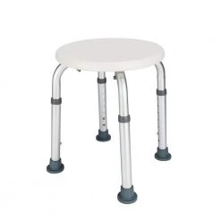 Winado 7 Height Adjustable Bath Chair Medical Shower Seat Chair Bath Round Stool