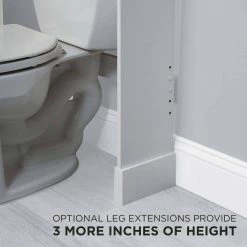 Zenna Home 23.25 in. W x 68 in. H x 7.88 in. D Space Saver with Glass Windows in White -Toilet Storage Shop white zenna home over the toilet storage e9850ww 44 1000